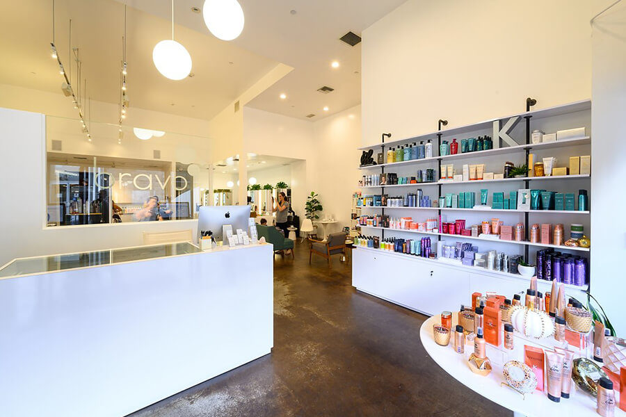 Interior of Bravo Urban Spa and Salon