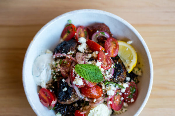 Protein bowl from CAVA on South Lake Avenue in Pasadena