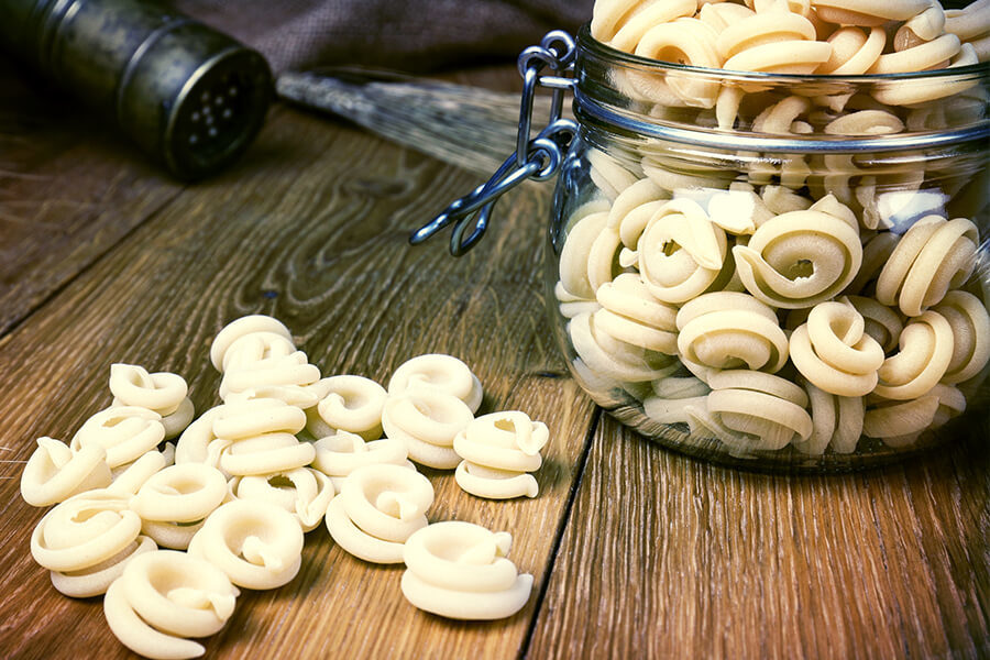 Homemade pasta from Contessa Foods Collection