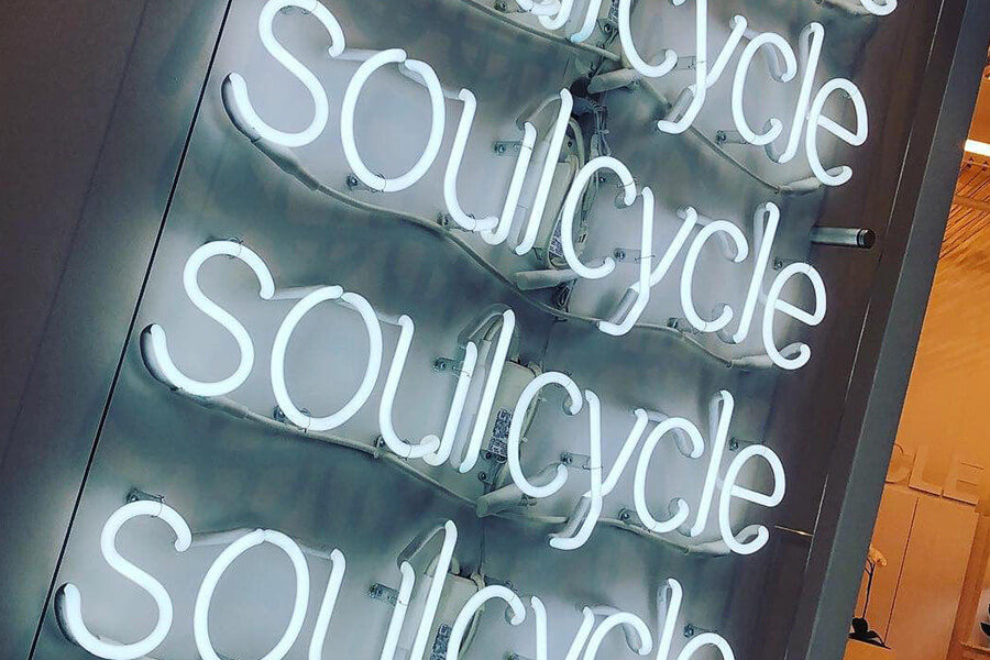 Soulcycle signage