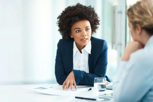 Woman Consulting