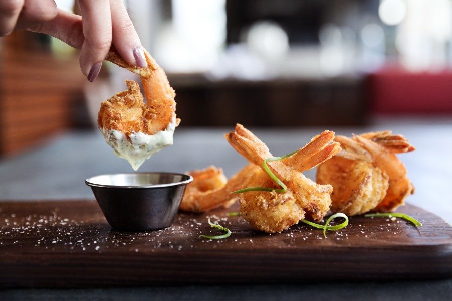 Beautiful shrimp dish from Paul Martin's American Grill