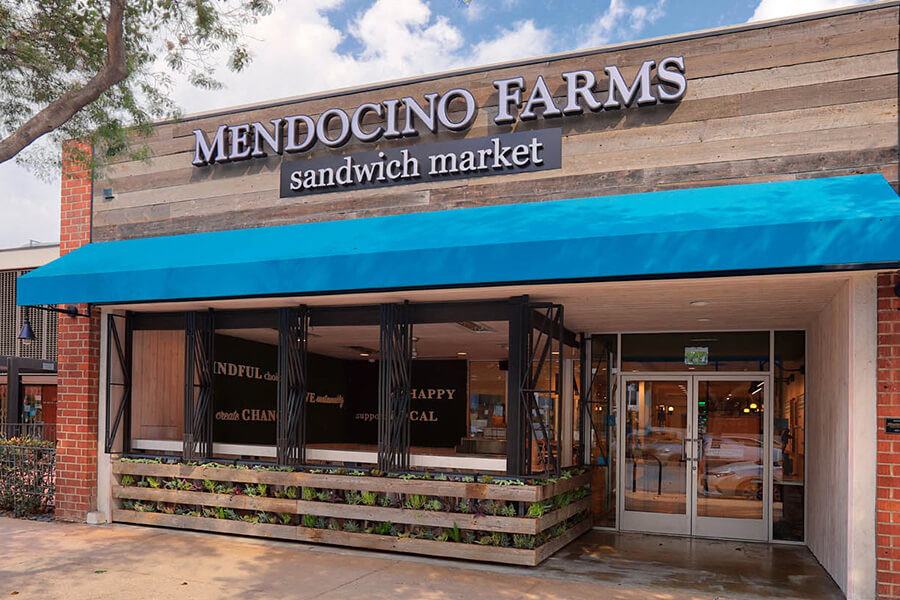 Exterior of Mendocino Farms