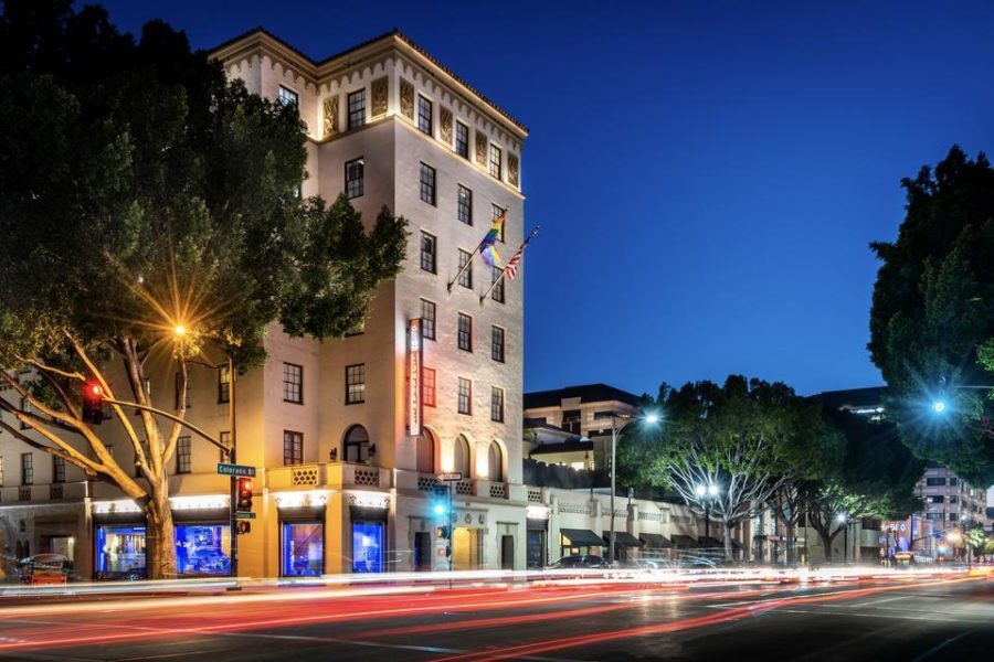 Night Shot of Hotel Constance
