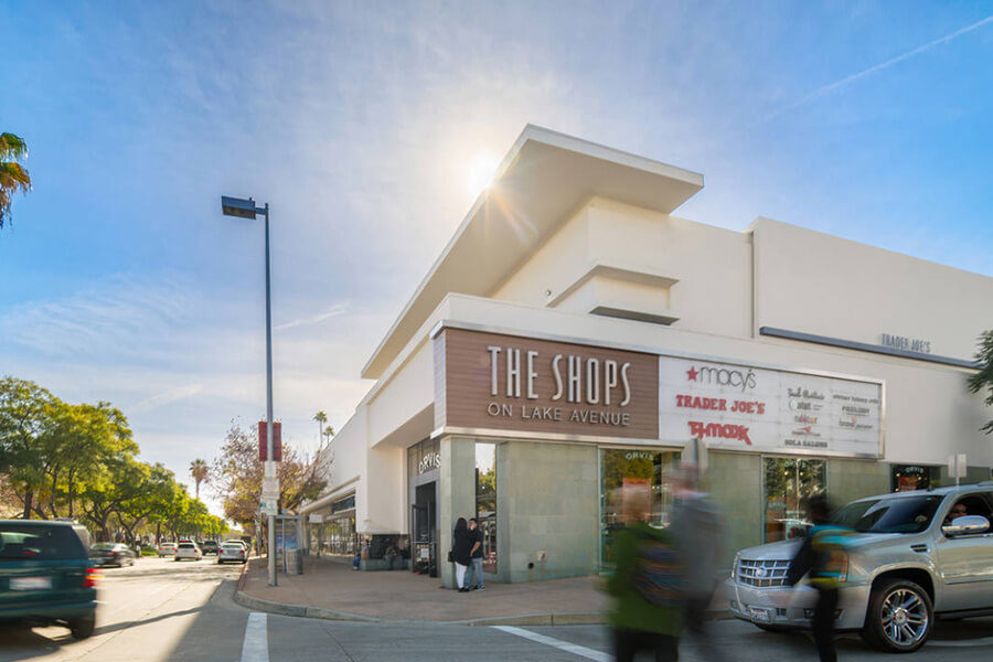The Shops on Lake Avenue in Pasadena